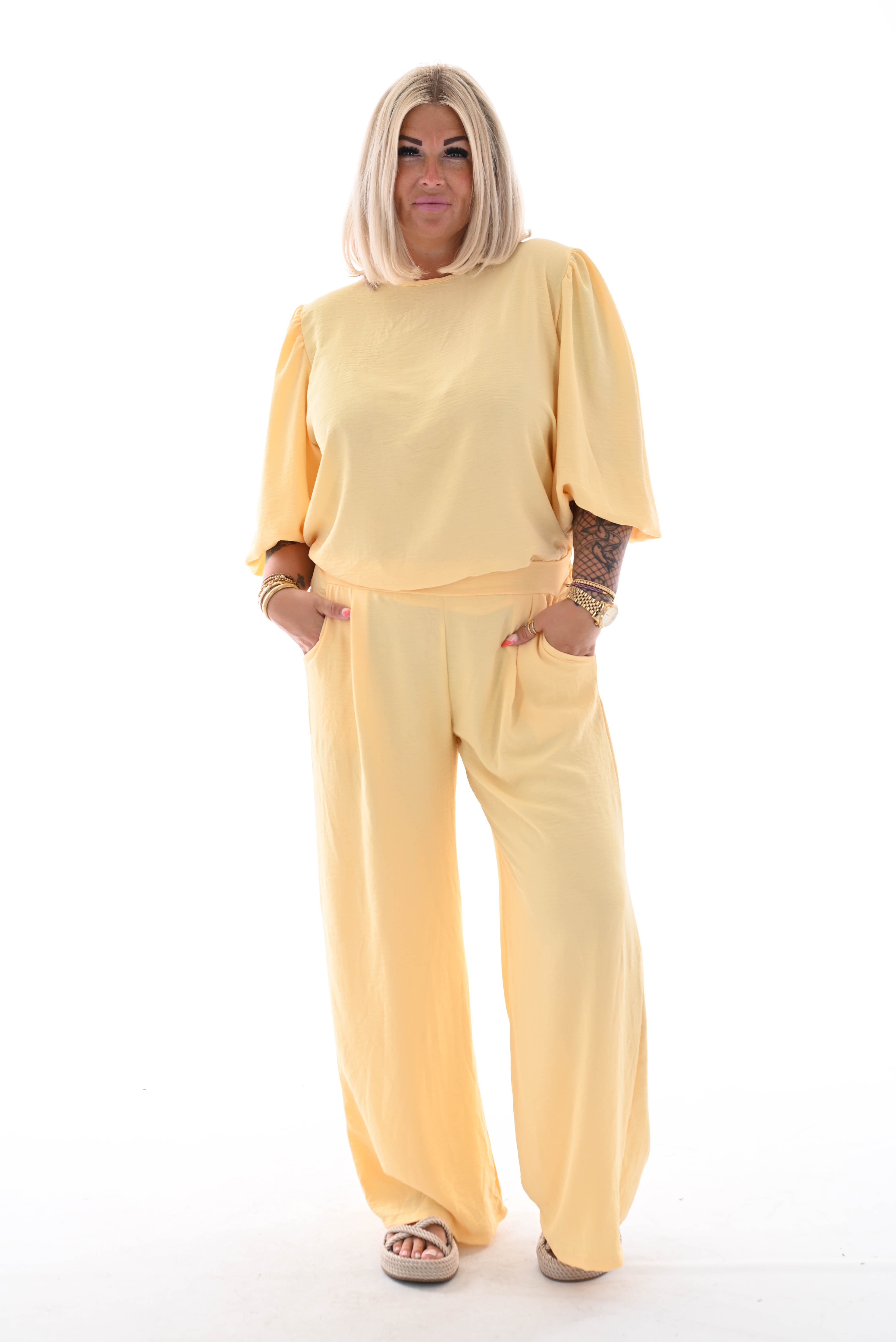 Alicia™ | To-delt sett med 3/4 ermer