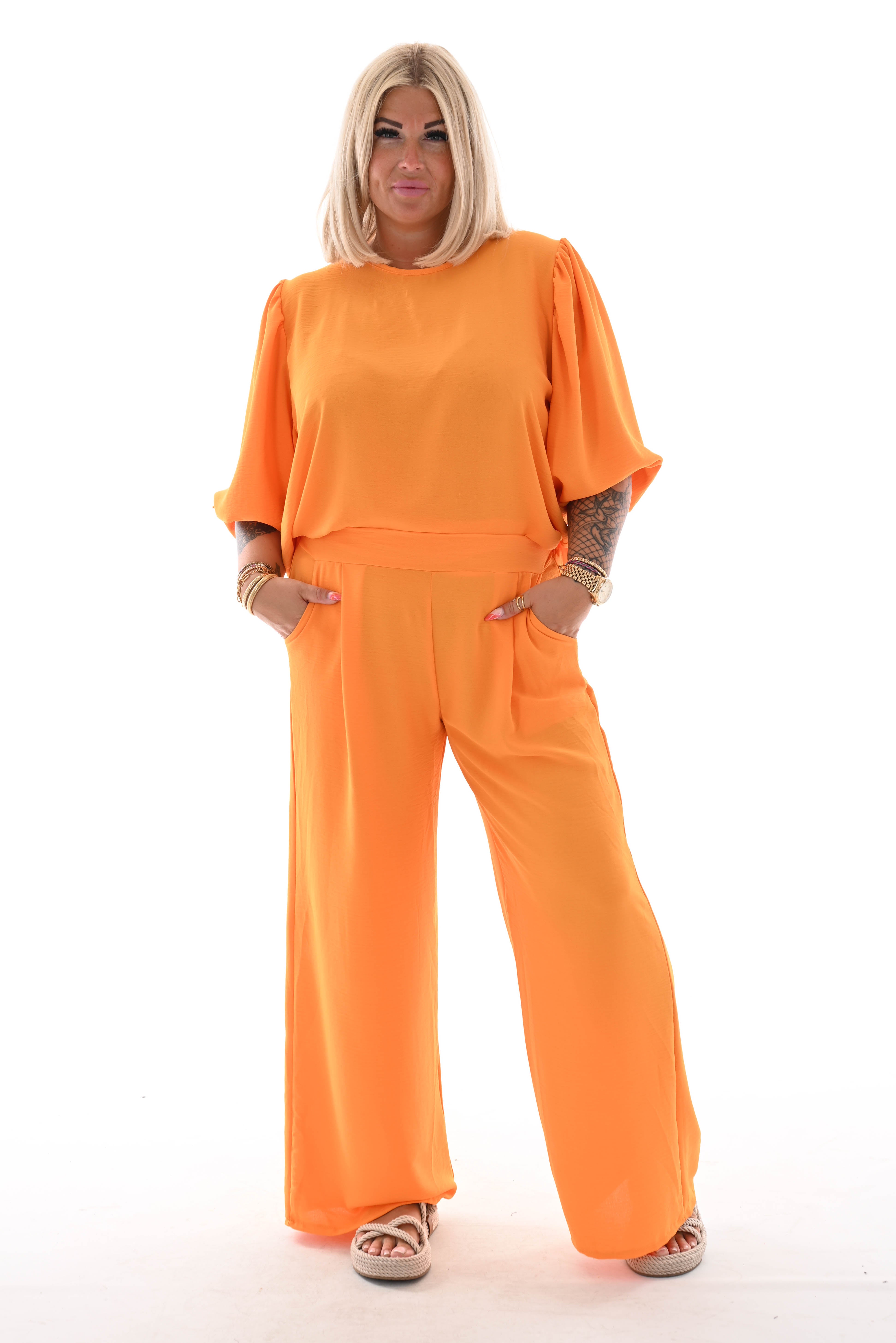 Alicia™ | To-delt sett med 3/4 ermer