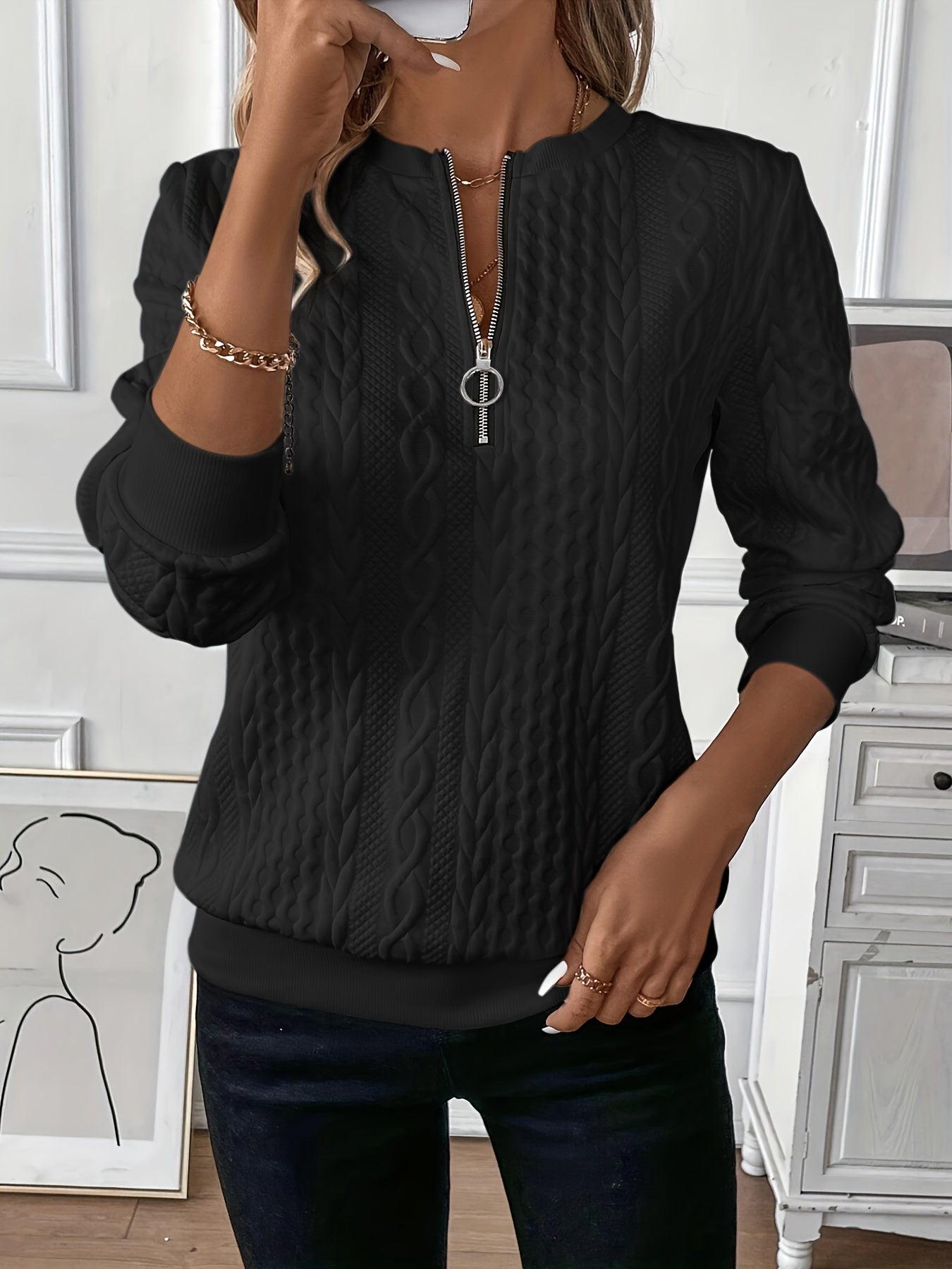 MAISON RENAE™ | Pull Tricoté Élégant et Stylé (1+1 Gratuit)