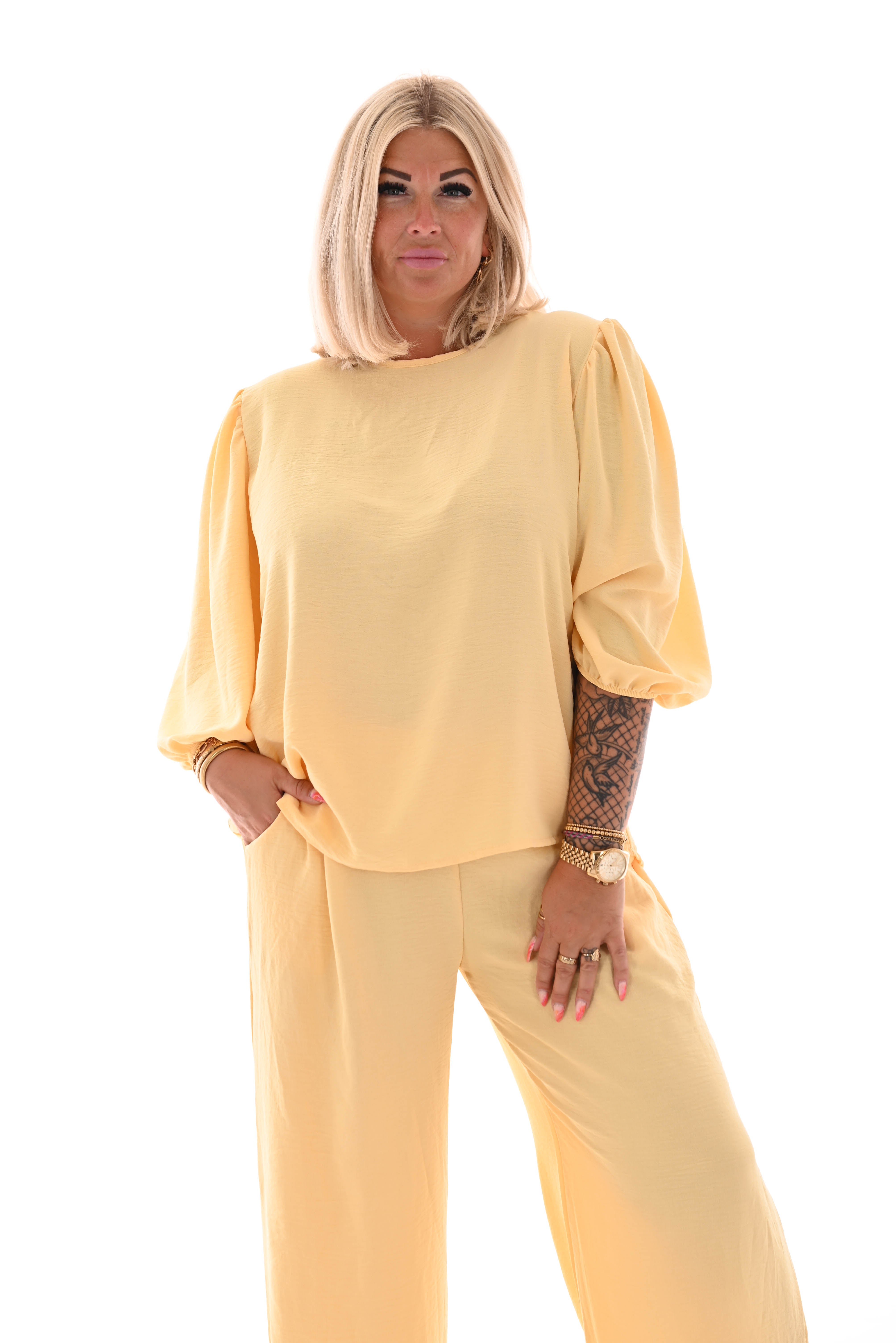 Alicia™ | To-delt sett med 3/4 ermer