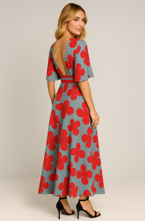 Maison Renae™ | Robe à imprimé floral