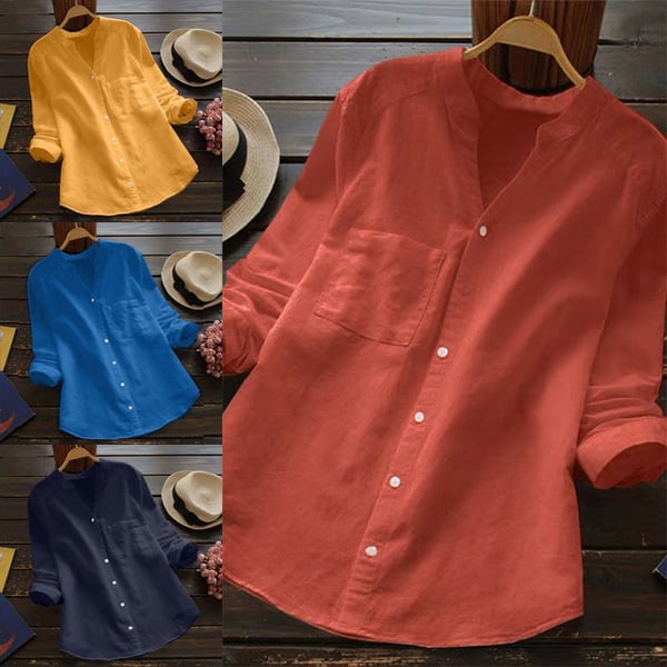 MAISON RENAE™ | Blouse en Lin Élégante
