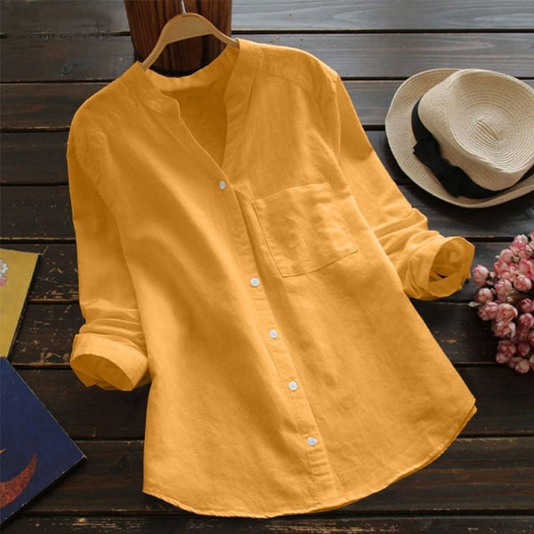 MAISON RENAE™ | Blouse en Lin Élégante