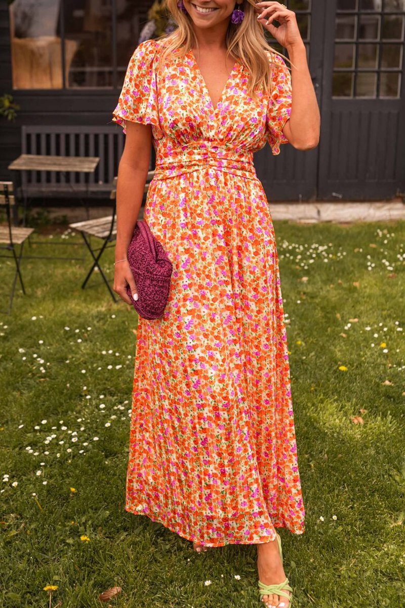 Leya™ | Robe longue à fleurs