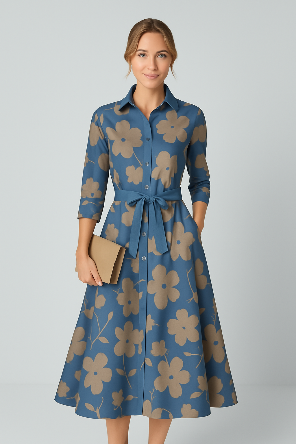 Maison Renae™ | Robe chemise classique