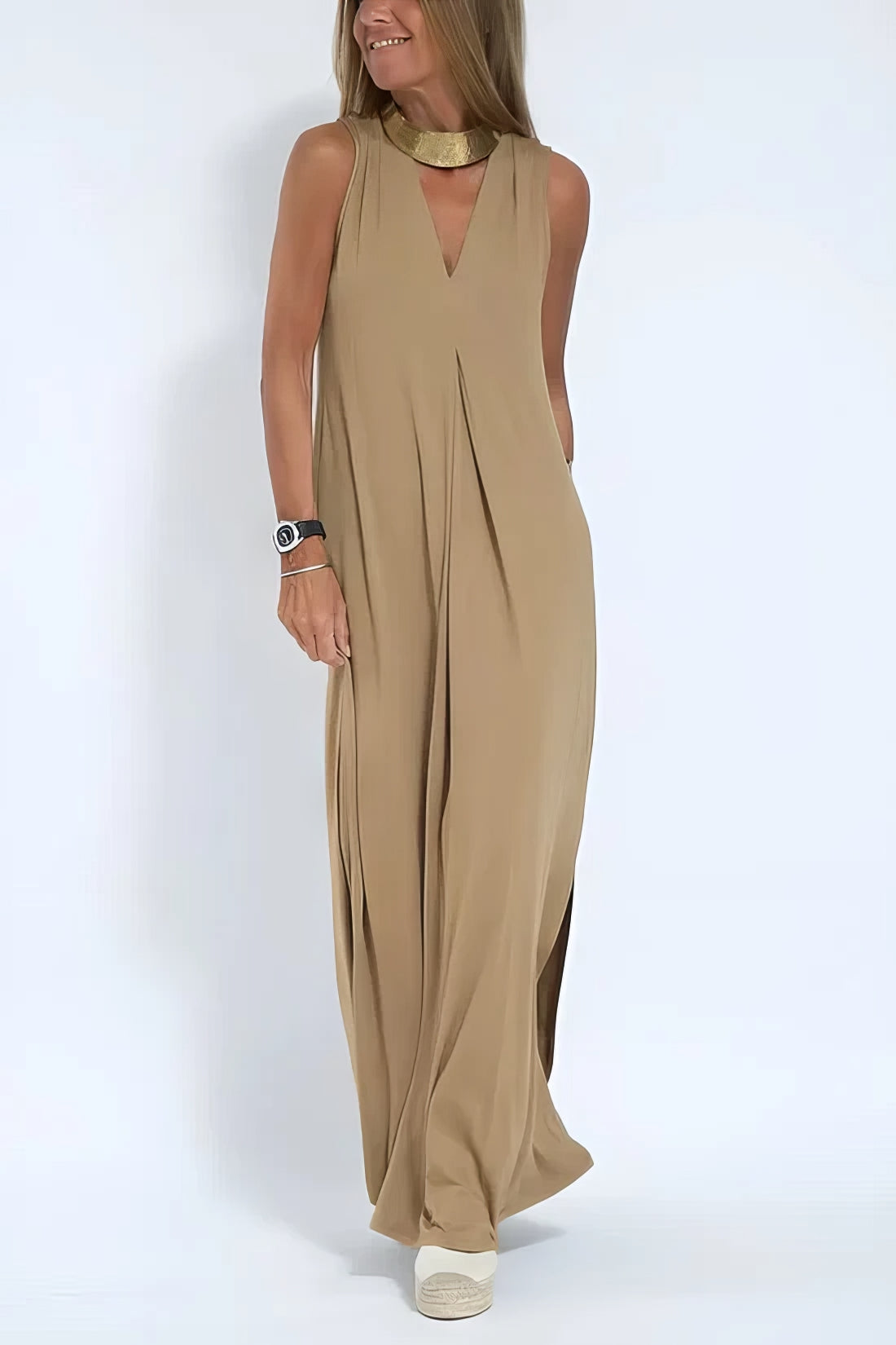MAISON RENAE™ | Robe longue élégante + cardigan assorti OFFERT EN CADEAU